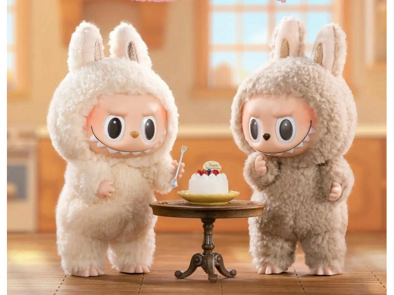 Мягкая игрушка-брелок Pop Mart Labubu Exciting Macaron