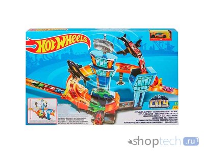 Трек Mattel Hot Wheels Airport Track Set GFH90