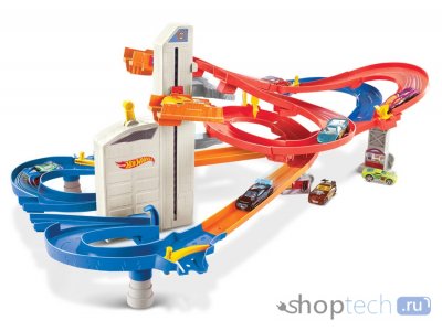 Трек Mattel Hot Wheels Auto Lift Expressway FXN21
