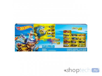Трек Mattel Hot Wheels Color Shifters: Атака Акулы