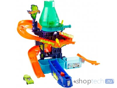 Трек Mattel Hot Wheels Color Shifters: Цветная Лаборатория CCP76