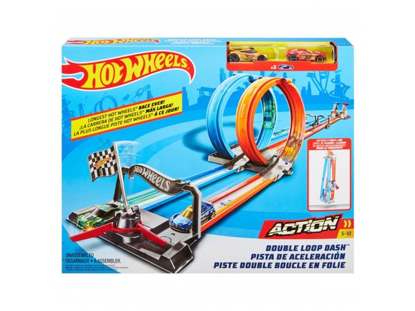 Трек Mattel Hot Wheels Скоростные мертвые петли GFH85