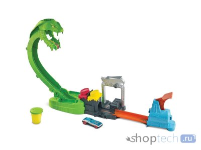 Трек Mattel Hot Wheels Toxic Snake Strike GTT93