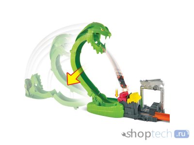 Трек Mattel Hot Wheels Toxic Snake Strike GTT93