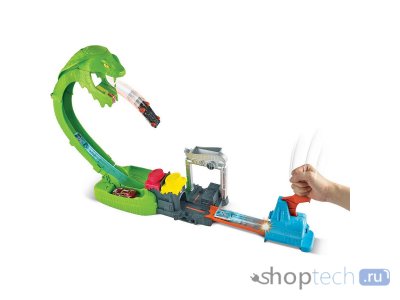 Трек Mattel Hot Wheels Toxic Snake Strike GTT93