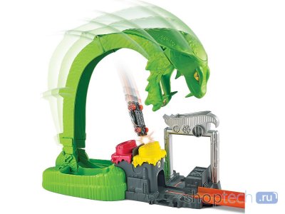 Трек Mattel Hot Wheels Toxic Snake Strike GTT93