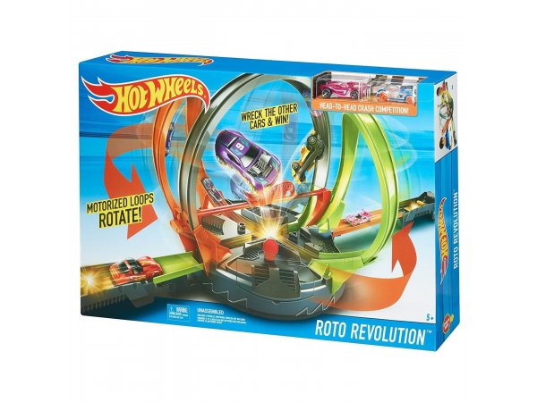 Трек Mattel Hot Wheels Трасса Крутые Виражи FDF26