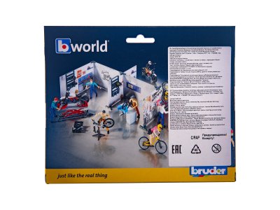 Игровой набор Bruder Велосипедный магазин 63-120