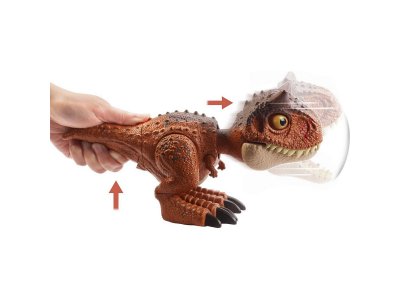 Фигурка Mattel Jurassic World - Жующий Карнотавр Торо HBY84, 12.7 см