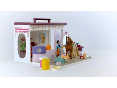 Игровой набор SCHLEICH 42614 Салон красоты для домашних животных Софии