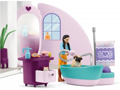 Игровой набор SCHLEICH 42614 Салон красоты для домашних животных Софии