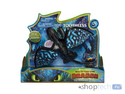 Фигурка Spin Master Dragons Беззубик со светом и звуком 20103507 / 6046847