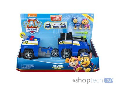 Игровой набор Spin Master Paw Patrol Машинка-трансформер с Гончиком 6056033