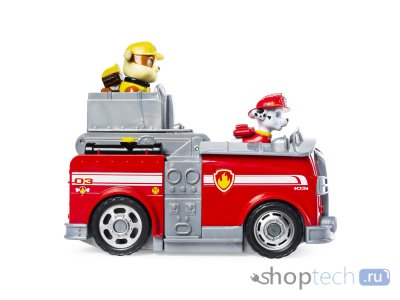 Игровой набор Spin Master Paw Patrol Машинка-трансформер с Маршаллом Paw Patrol 6056035
