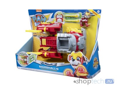 Игровой набор Spin Master Paw Patrol Супермашинка-трансформер Маршала 6053686