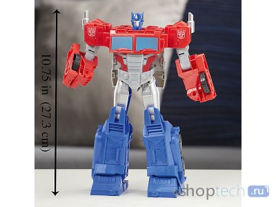Трансформер Hasbro Transformers Оптимус Прайм. Сила ковчега (Кибервселенная) E4218