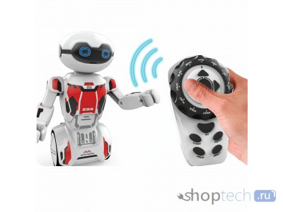 Интерактивная игрушка робот Silverlit Macrobot красный 88045-3