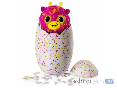 Интерактивная игрушка Hatchimals близнецы питомцы вылупляющиеся из яйца 19110-PINK