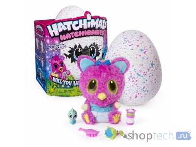 Интерактивная игрушка Hatchimals Питомец Hatchy-малыш вылупляющийся из яйца 19133-CHE