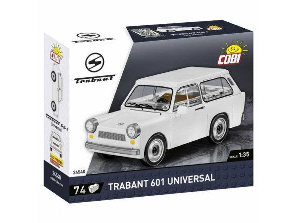 Конструктор Cobi Авто Trabant 601 Universal, 74 детали, 24540