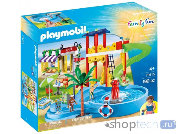 Конструктор Playmobil Аквапарк с кафе, 70115