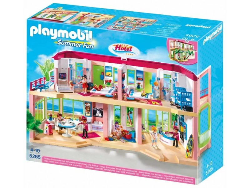 Конструктор Playmobil Summer Fun 5265 Большой курортный отель, 785 дет.