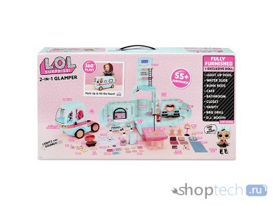Кукла-сюрприз MGA Entertainment LOL Surprise Glamper Автобус с куклой, 559771