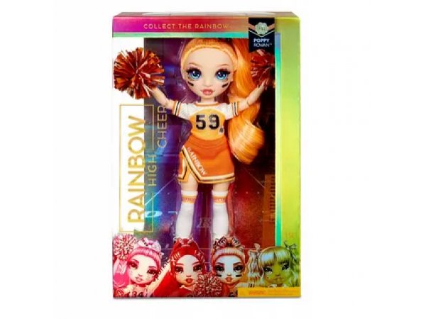 Кукла Rainbow High Cheerleader Squad Poppy Rowan, 572046