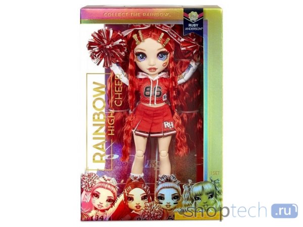 Кукла Rainbow High Cheerleader Squad Ruby Anderson, 572039