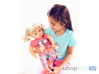 Интерактивная кукла Zapf Creation Baby Annabell Джулия 700-662