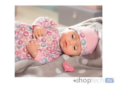 Интерактивная кукла Zapf Creation Baby Annabell Милли чувствует себя лучше 43 см 701-294