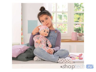 Интерактивная кукла Zapf Creation Baby Annabell Милли чувствует себя лучше 43 см 701-294