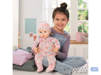 Интерактивная кукла Zapf Creation Baby Annabell Милли чувствует себя лучше 43 см 701-294