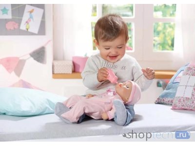 Кукла Zapf Creation Baby Annabelle с бутылочкой 794-463