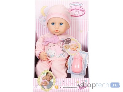 Кукла Zapf Creation Baby Annabelle с бутылочкой 794-463