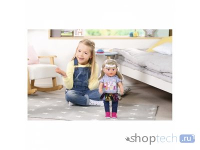 Интерактивная кукла Zapf Creation Baby Born Сестренка-Модница 2019, 43 см, 824-603