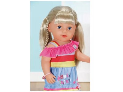 Интерактивная кукла Zapf Creation Baby Born Сестричка, 43см, 833728