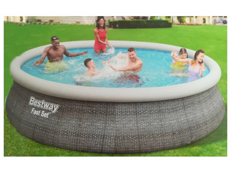Надувной бассейн Bestway Fast Set 57376 396х84 см